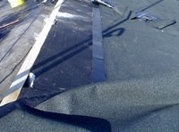 Lavori di isolamento del tetto in un mio cantiere